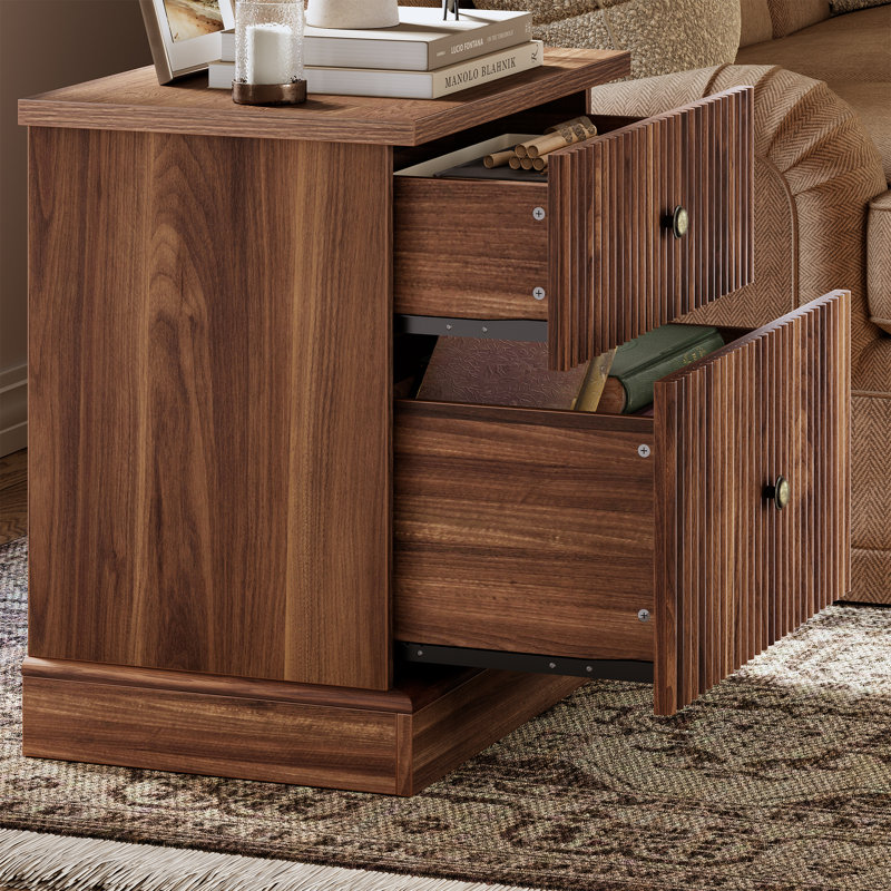 57.7 cm W Chest of 2 Drawers
