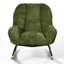 Ensemble de 2 fauteuils à bascule modernes rembourrés avec base en bois d'hévéa pour salon, chambre et chambre d'enfant, vert sauge-1149199387-1151497859