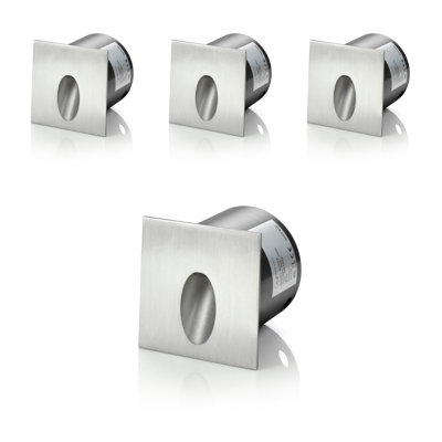 Southchase Stainless Steel Integrated LED Deck Light Pack