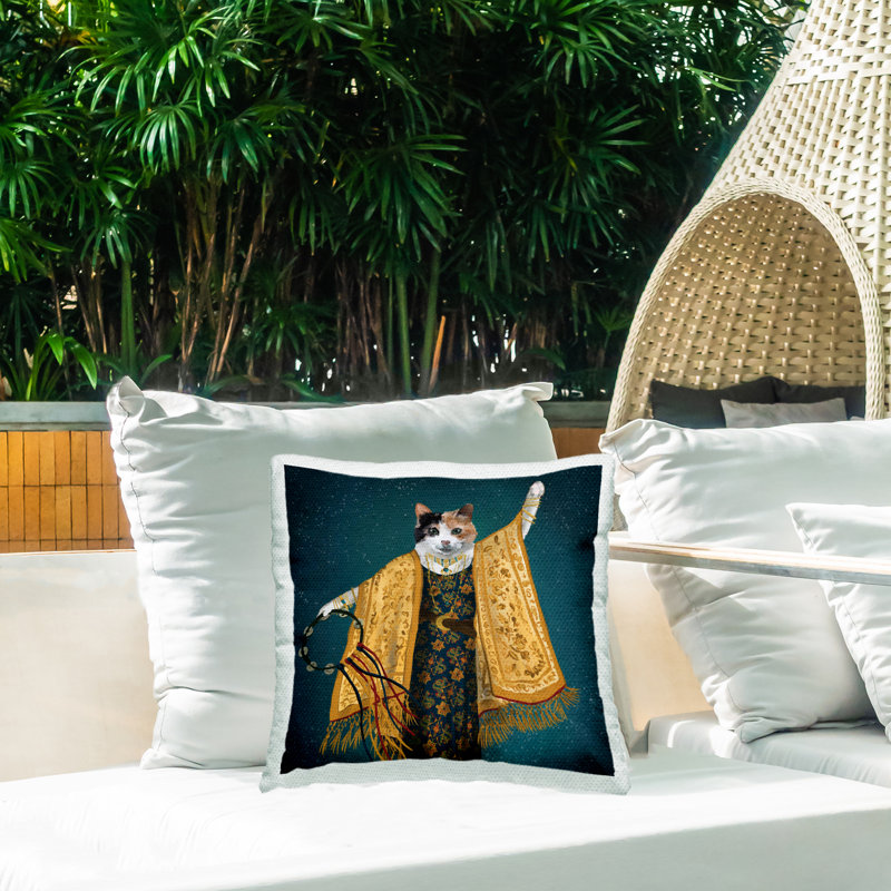 Coussin Cat Boho