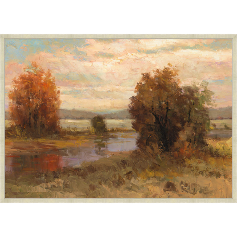 Serene View - peinture sur toile encadrée