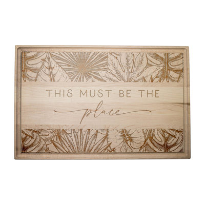 This Must Be The Place Cutting Board
