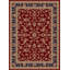 Tapis oriental rouge / bleu marine Clarence-20963739