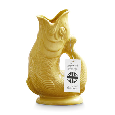Wade Original Gluggle Jug, Earthenware, Iconic UK Heritage, Made in Stoke-on-Trent