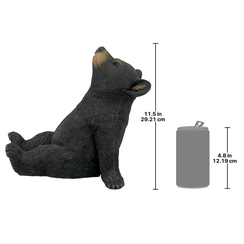 Statue oursons attrapant des rayons