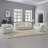 Beige Chenille Loveseat Sofa