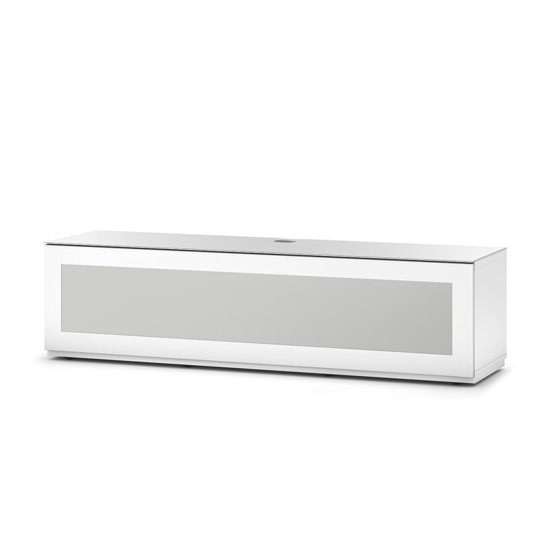 Dillen TV Stand for TVs up to 75", White/White