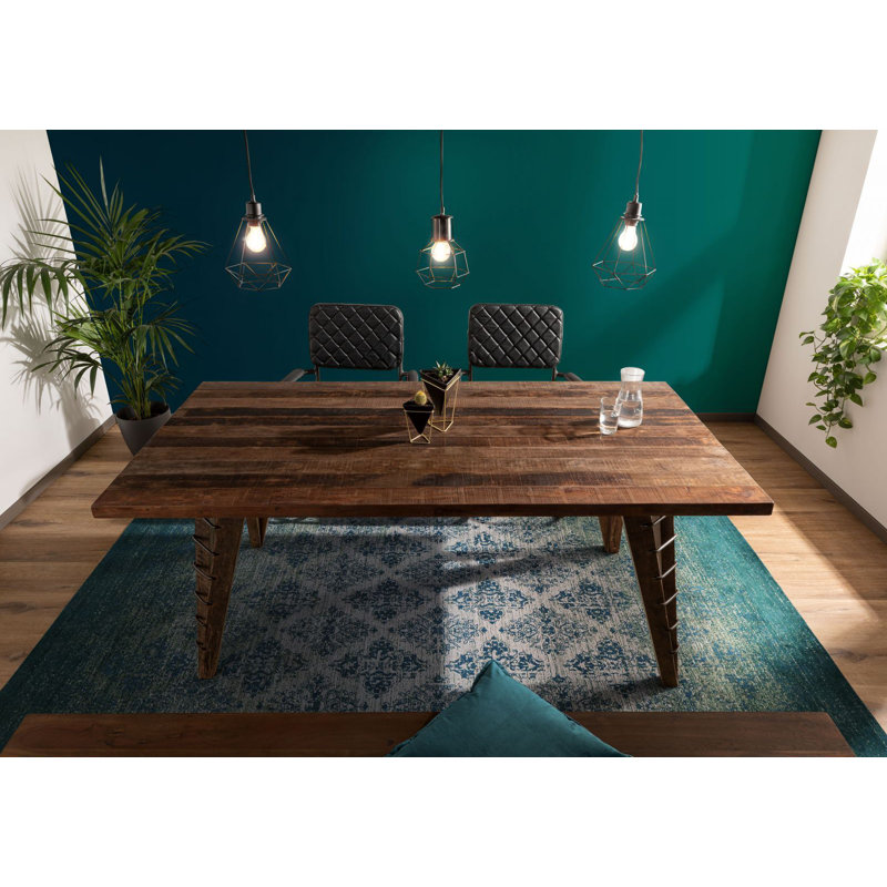 Bassano Teak Solid Wood Dining Table, H78 x L240 x W100cm