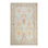Mara Hand Knotted Wool Oriental Area Rug in Beige/Sky/Pink