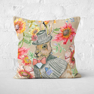 Juin Animal Print Square Cushion