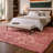 Premium Machine Washable Dream Shag Tribal Medallion Rug-596268163-596268172