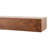Modern Ember Walnut Creek Fireplace Mantel Shelf - 9" Depth, Close-Grain Details - Real Walnut Wood-92286451-92286452