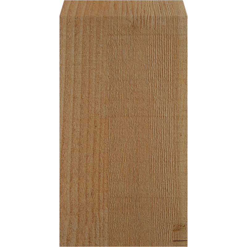 Attelle de genou traditionnelle, Douglas (sciage brut), H 12 po x l 6 po x P 8 po