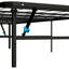 Structure de lit pliable en acier avec assemblage sans outil