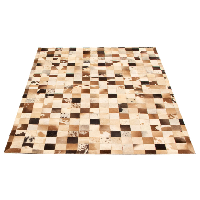 Tapis ivoire / brun / noir Weaubleau