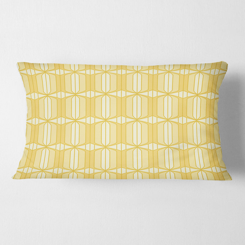 Coussin décoratif rétro Mid-Century