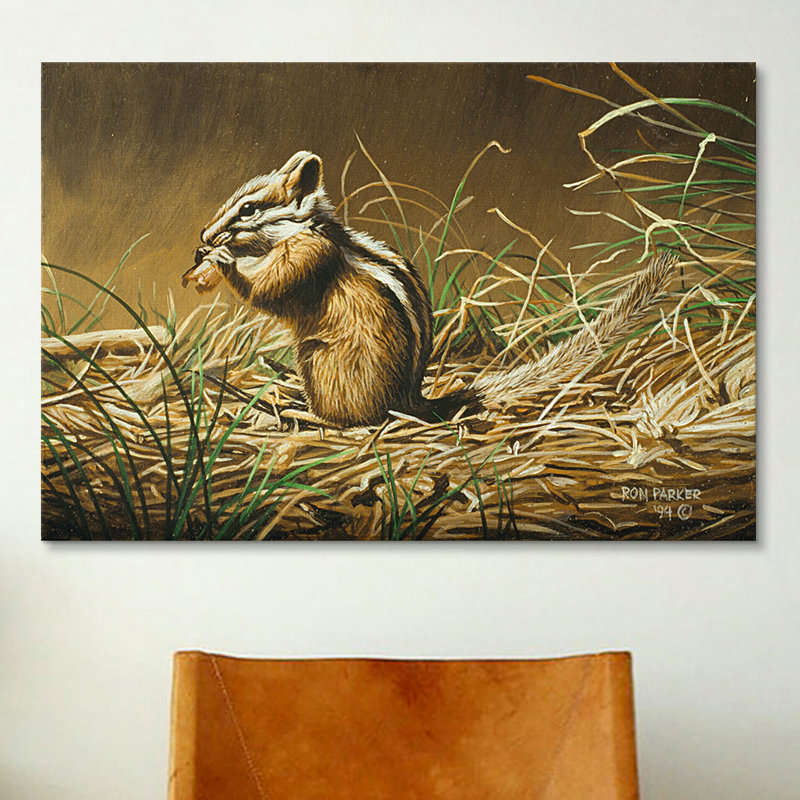 « chipmunk » par impression sur toile Ron Parker, H 26 po x l 40 po x P 0,75 po