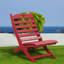 Chaise Adirondack pliante en plastique Alexeya-906735787