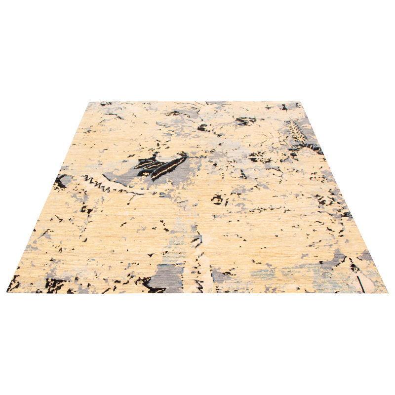 Tapis unique en laine noué à la main 7 pi 11 po x 9 pi 9 po nouvel âge Lyster