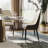 Modern Contemporary Upholstered Dining Chairs, High Back Armchairs-114192984-114192985