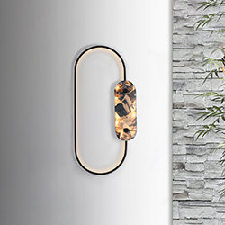 Stonewall 1 - Light LED Armed Sconce