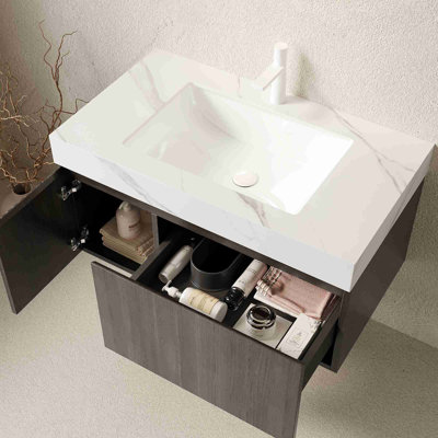 Bathroom Vanity with Sintered Stone Top