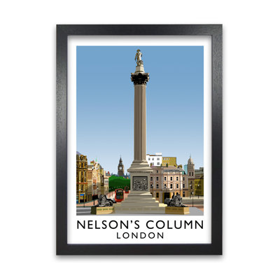 Nelson's Column London by Richard O'Neill - Single Picture Frame Print