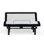 Base de lit grand ajustable avec massage et DEL sous le lit avec massages, lueur nocturne
