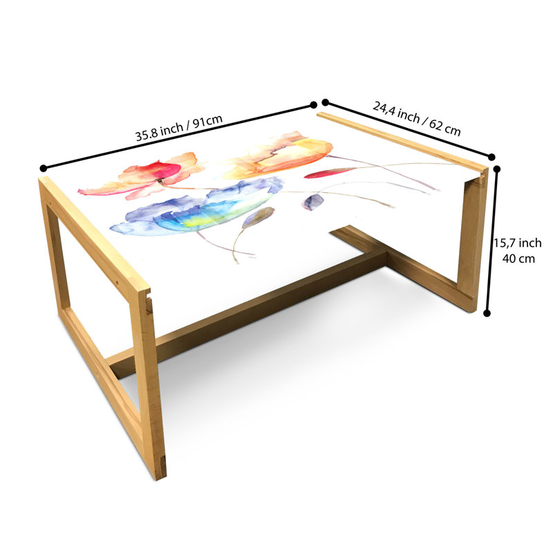 Isgard Sled Coffee Table, 90cm H x 62cm W x 40cm D