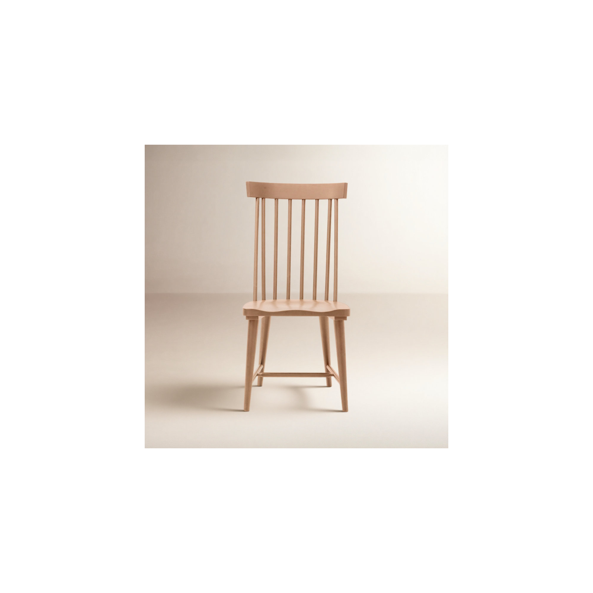 Mya Windsor Dining Chair, Brown