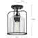 Reepham Glass Semi Flush Mount