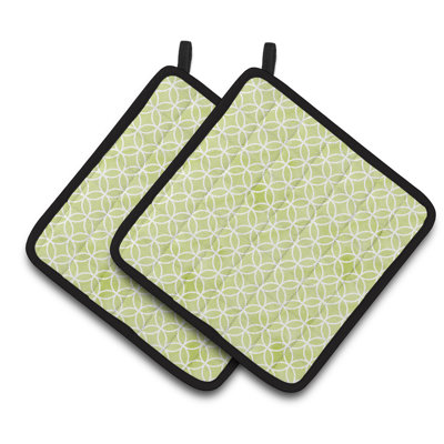 Caroline's Treasures Striped Polyester Potholder
