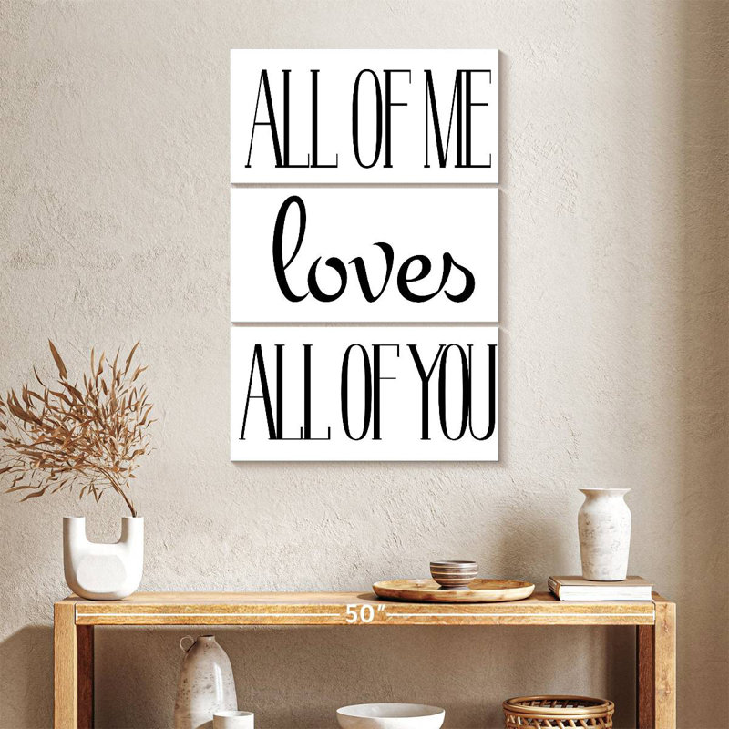 Plaque murale Kema All Of Love, H 38 po x l 24 po