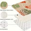 Ensemble de 2 tapis de cuisine tropicaux