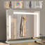 Dashaun Iron Rectangle Floor Mirror