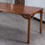 Retro And Durable Elm Wood Writing Desk-1968644638