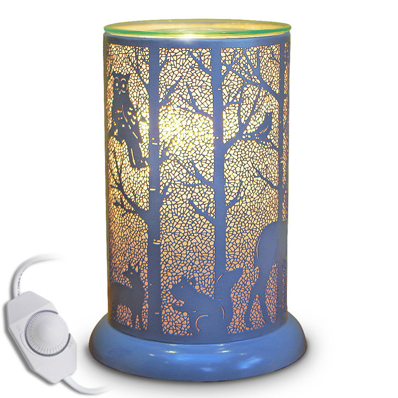 Metal Tabletop Wax Warmer, Grey