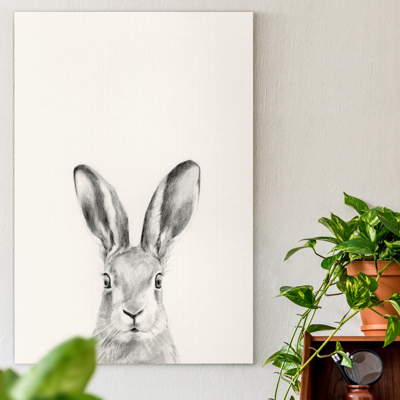 «Animal Mug I», reproduction d'art sur toile tendue, H 48 po x l 32 po x P 1,5 po