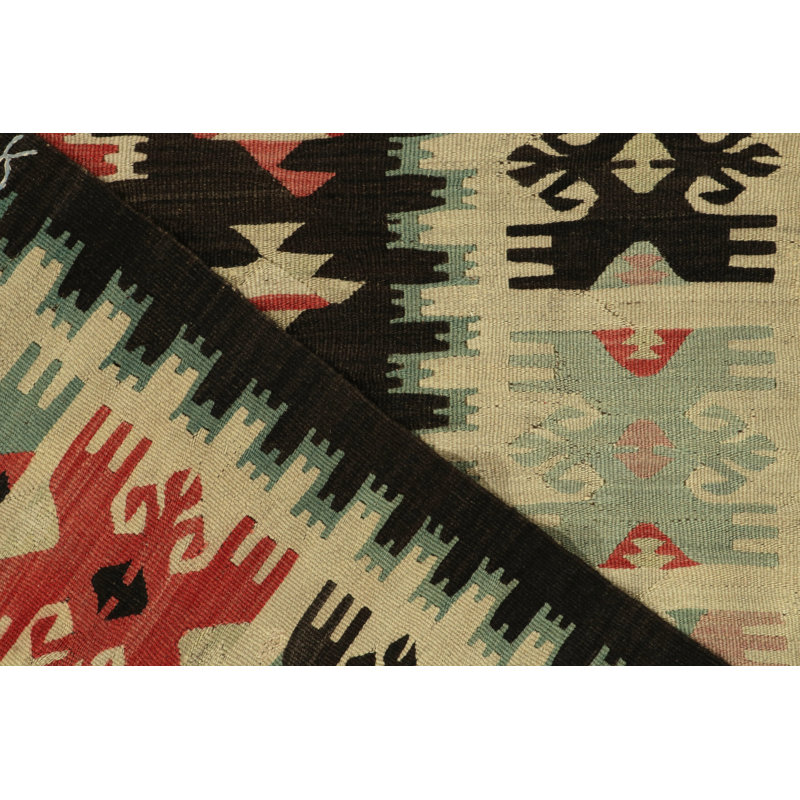 Tribal One-of-a-Kind 7'7" X 9'2" Hand Knotted Area Rug