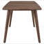 Natural Walnut Rectangular Dining Table