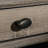 L-Shaped Desk, Brown Finish
