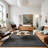 Monaco Series Abrstract Black/Gray/Ivory/Beige Area Rug-1149797333