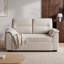2 Seater Fabric Sofa Bed-582534721
