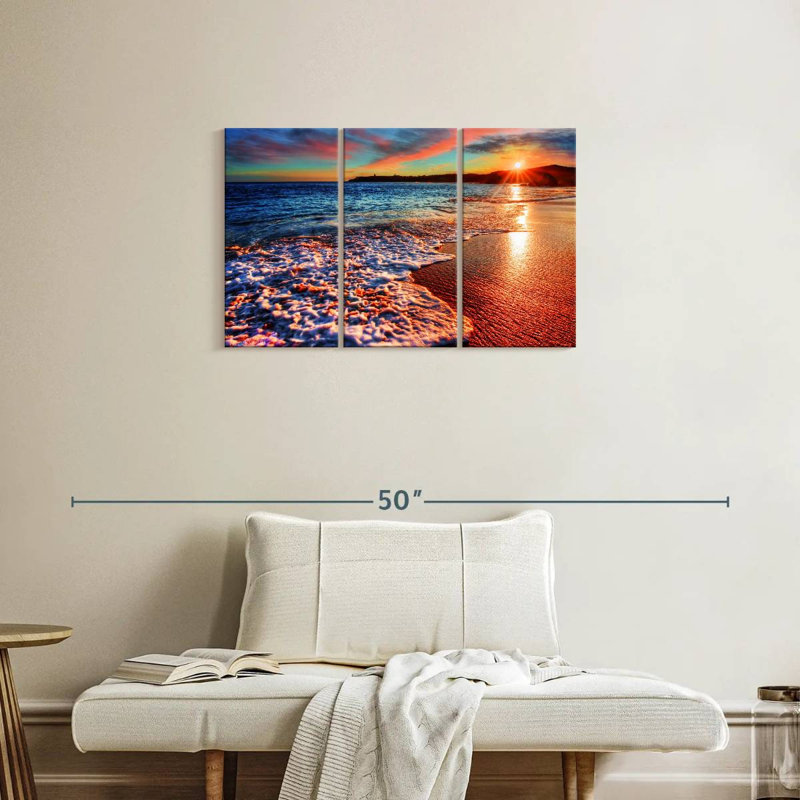 Gillard Coastal Sunset Glow, H 20 po x l 33 po