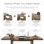 Ensemble de table de salle à manger extensible 5 pièces Gamino-2115154412-2115154413