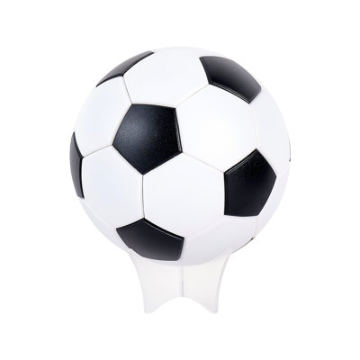 RGB Soccer Ball Night Light, Smart LED Football Lamp with APP & Remote Control, 16M+ Colors Changing Desk Lamp with Music Sync, Timing Function, USB Rechargeable Soccer Decor Light for Kids Bedroom Ga