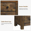 Table de chevet 2 tiroirs Humes