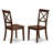 5 Piece Dining Room Table Set Includes a Rectangle Kitchen Table and 4 Dining Chairs, 36x60 Inch, Mahogany-24841006-78753099