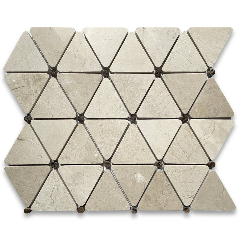 13" x 11" Marble Mosaic Sheet Subway Wall & Floor Tile