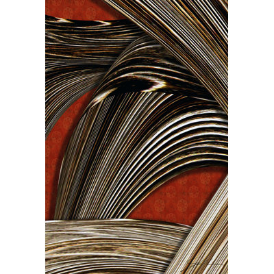 Tangle Tile II by Jason Higby - Wrapped Canvas Painting